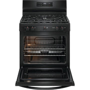 Frigidaire 30-inch Freestanding Gas Range with Even Baking Technology FCRG3062AB