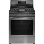 Frigidaire Gallery 30-inch Freestanding Gas Range with Air Fry Technology GCRG3060BD
