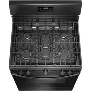 Frigidaire 30-inch Freestanding Gas Range with 5 Burners FCRG3052BB