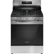 Frigidaire 30-inch Freestanding Gas Range with Even Baking Technology FCRG3062AS