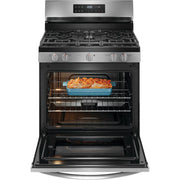 Frigidaire 30-inch Freestanding Gas Range with Even Baking Technology FCRG3062AS