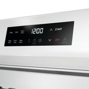 Frigidaire 30-inch Freestanding Gas Range with Even Baking Technology FCRG3062AW