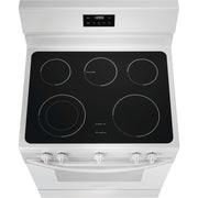 Frigidaire 30-inch Freestanding Electric Range with Even Baking Technology FCRE3052BW