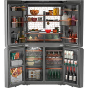 Café 36-inch, 27.4 cu. ft. French 4-Door Refrigerator with Dual-Dispense AutoFill Pitcher CAE28DM5TS5