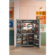 Café 36-inch, 27.4 cu. ft. French 4-Door Refrigerator with Dual-Dispense AutoFill Pitcher CAE28DM5TS5
