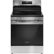 Frigidaire 30-inch Freestanding Electric Range with EvenTemp™ FCRE3062AS