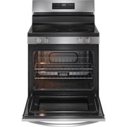 Frigidaire 30-inch Freestanding Electric Range with EvenTemp™ FCRE3062AS