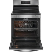 Frigidaire 30-inch Freestanding Electric Range with EvenTemp™ FCRE3083AS
