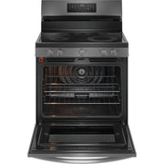 Frigidaire Gallery 30-inch Freestanding Electric Range with EvenTemp™ Technology GCRE3060BD