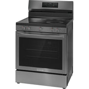 Frigidaire Gallery 30-inch Freestanding Electric Range with EvenTemp™ Technology GCRE3060BD