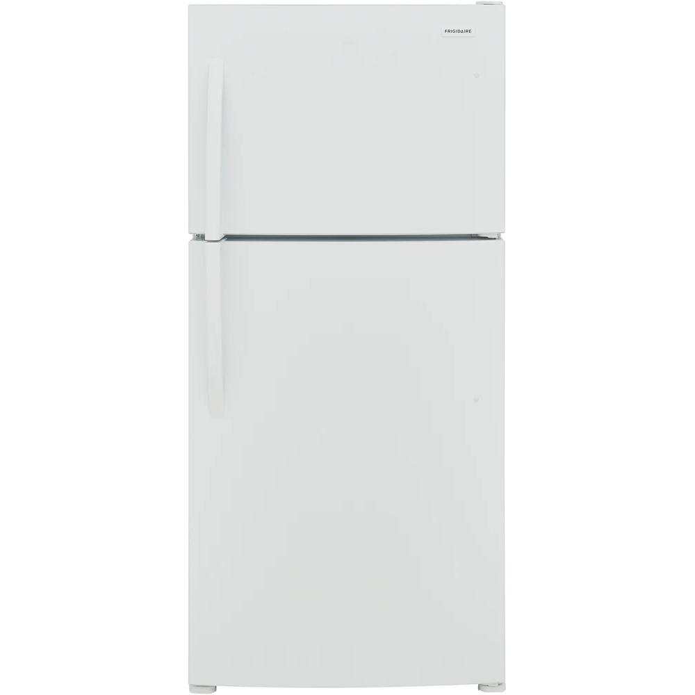 Frigidaire 30-inch, 20.0 cu. ft. Freestanding Top Freezer Refrigerator with EvenTemp™ Cooling System FFHT2022AW
