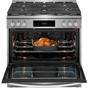 Frigidaire Gallery 36-inch Dual Fuel Range with Air Fry GCFD3661AF