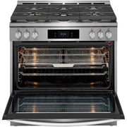 Frigidaire Gallery 36-inch Dual Fuel Range with Air Fry GCFD3661AF