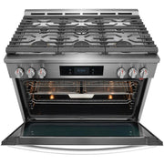 Frigidaire Gallery 36-inch Dual Fuel Range with Air Fry GCFD3661AF