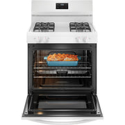 Frigidaire 30-inch Freestanding Gas Range FCRG3051BW