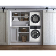 Electrolux Stacked Washer/Dryer Electric Laundry Center with LuxCare® Wash System ELTE7300AW