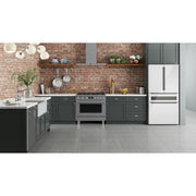 Bosch 36-inch, 20.5 cu.ft. Counter Depth French 4-Door Refrigerator with FlexBar™ B36CL81ENW