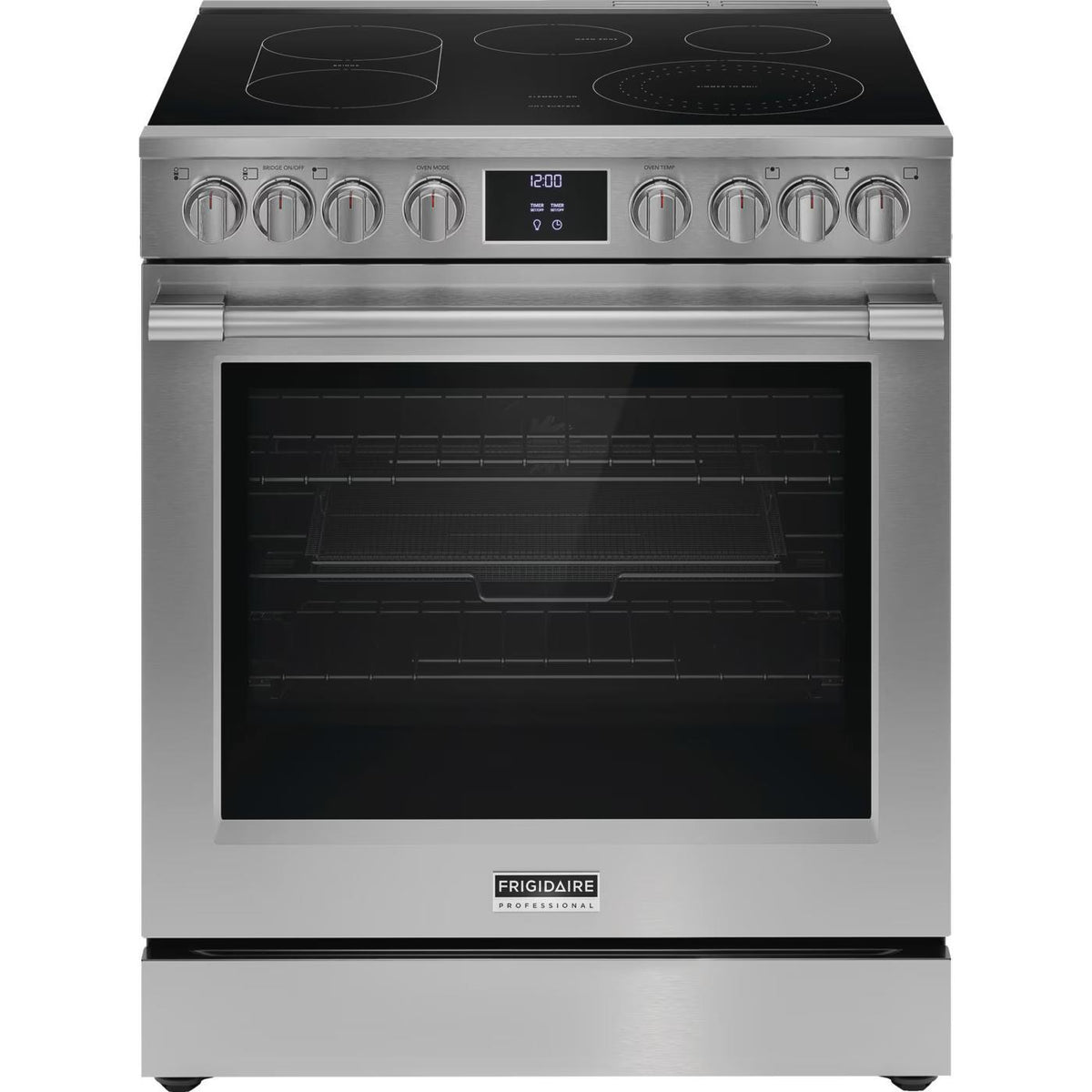 Frigidaire Professional 30-inch Freestanding Electric Range with Air Fry Technology PCFE3080AF