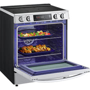 LG 30-inch Slide-in Induction Range with ProBake® Convection LSIL6334FE