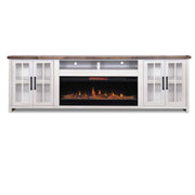 Legends Home Hampton HT5410.BJW 97" Fireplace TV Stand