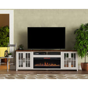 Legends Home Hampton HT5410.BJW 97" Fireplace TV Stand