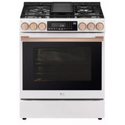 LG STUDIO Studio 30-inch Slide-in Gas Range with Convection Technology LSGS6338N