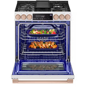 LG STUDIO Studio 30-inch Slide-in Gas Range with Convection Technology LSGS6338N