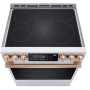 LG STUDIO 30-inch Freestanding Electric Slide-in Range with ProBake Convection ™ Technology LSES6338N