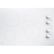 GE 30-inch Built-in Electric Cooktop JP3030TWWW