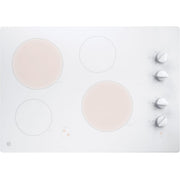 GE 30-inch Built-in Electric Cooktop JP3030TWWW