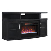 Twin-Star International Cantilever Media Mantel with ClassicFlame® Electric Fireplace