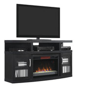 Twin-Star International Cantilever Media Mantel with ClassicFlame® Electric Fireplace