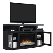 Twin-Star International Cantilever Media Mantel with ClassicFlame® Electric Fireplace