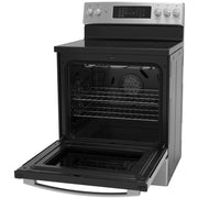 GE Profile 30-inch Freestanding Electric Range with Convection Technology PB900YVFS
