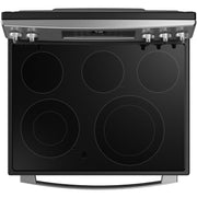 GE Profile 30-inch Freestanding Electric Range with Convection Technology PB900YVFS