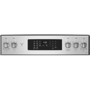 GE Profile 30-inch Freestanding Electric Range with Convection Technology PB900YVFS