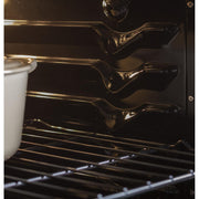 GE Profile 30-inch Freestanding Electric Range with Convection Technology PB900YVFS