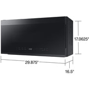 Samsung Bespoke Smart 30-inch, 2.1 cu. ft. Over-the-Range Microwave ME21DG6500MT/AA