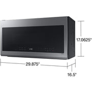 Samsung Smart 30-inch, 2.1 cu. ft. Over-the-Range Microwave ME21DG6300SR/AA