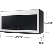 Samsung Smart 30-inch, 2.1 cu. ft. Over-the-Range Microwave ME21DB630012/AA