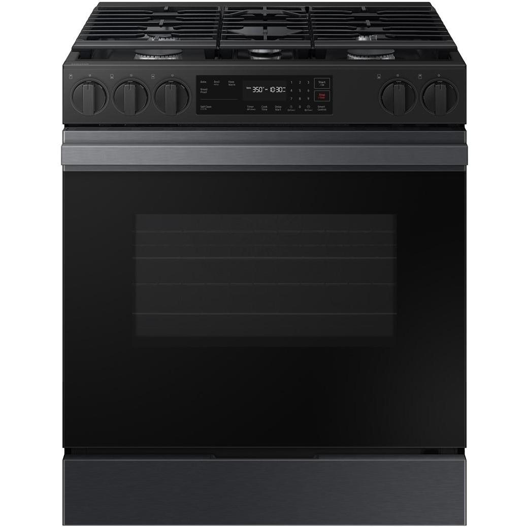 Samsung 6.0 cu. ft. Smart Slide-In Gas Range with Precision Knobs NSG6DG8100MT/AA