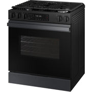Samsung 6.0 cu. ft. Smart Slide-In Gas Range with Precision Knobs NSG6DG8100MT/AA