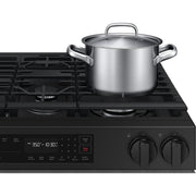 Samsung 6.0 cu. ft. Smart Slide-In Gas Range with Precision Knobs NSG6DG8100SR/AA