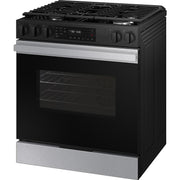 Samsung 6.0 cu. ft. Smart Slide-In Gas Range with Precision Knobs NSG6DG8100SR/AA