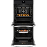 GE 27-inch Built-in Double Wall Oven with True European Convection Technology JKD5000SVSS
