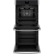 GE 27-inch Built-in Double Wall Oven with True European Convection Technology JKD5000SVSS