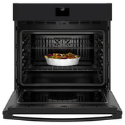 GE 30-inch, 5.0 cu. ft. built-in Single Wall Oven with True European Convection JTS5000DVBB
