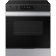 Samsung 6.3 cu. ft. Bespoke Smart Slide-In Electric Range NSE6DG8100SR/AA