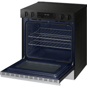 Samsung 6.3 cu. ft. Bespoke Smart Slide-In Electric Range NSE6DG8100SR/AA