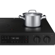 Samsung 6.3 cu. ft. Bespoke Smart Slide-In Electric Range NSE6DG8100SR/AA